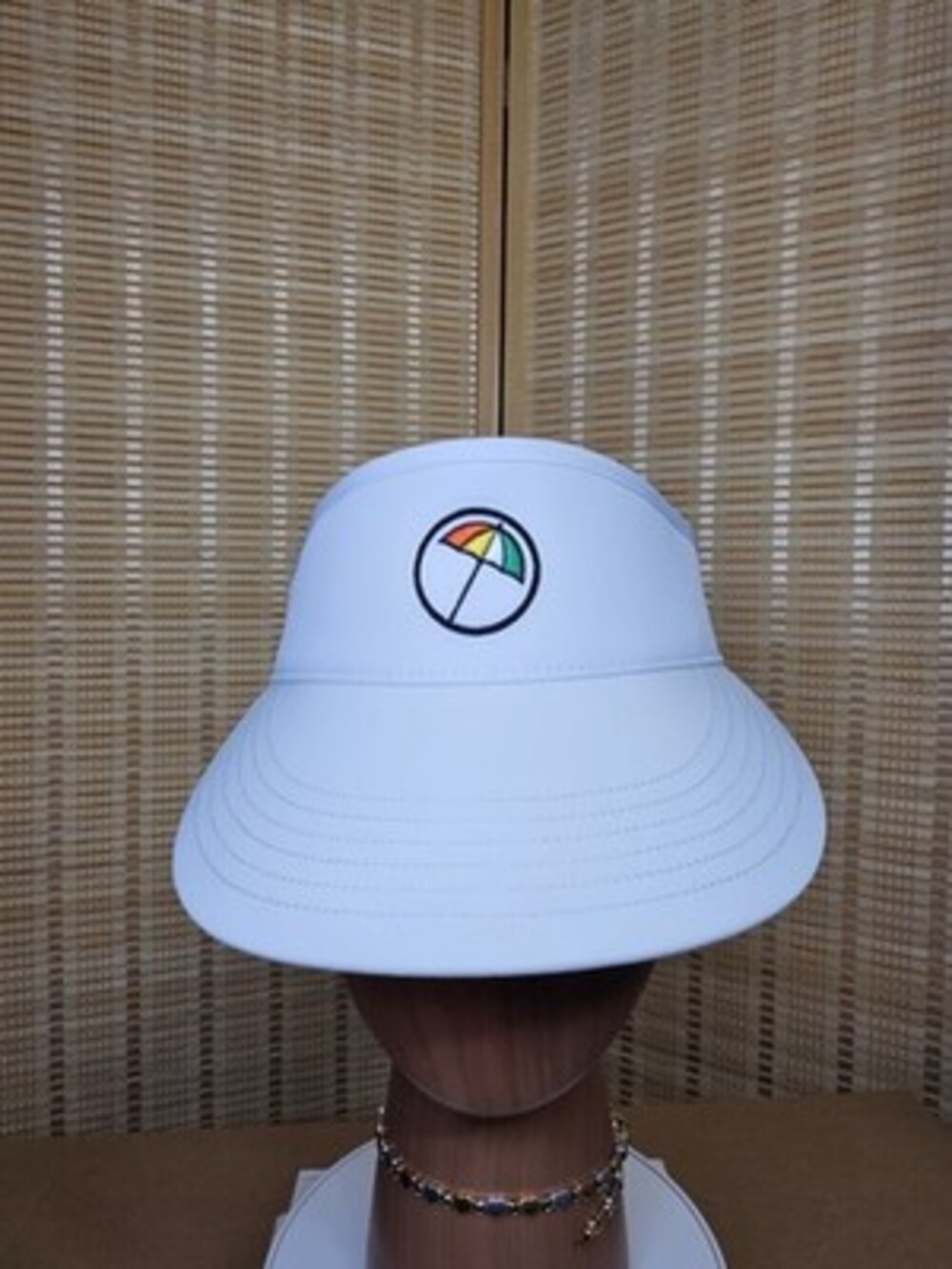 Puma x Arnold Palmer Tech Visor White Glow Golf Hat 025255 01 Adjustable New
